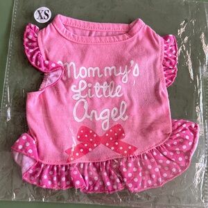 XSmall Dog Puppy Girl Graphic Princess Dress